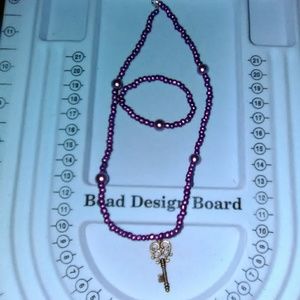 Handmade necklace and bracelet sets